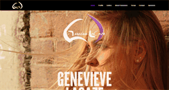 Desktop Screenshot of genevievelacaze.com